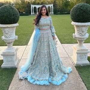 Indian Pakistani Samsara Bridal Lehenga
